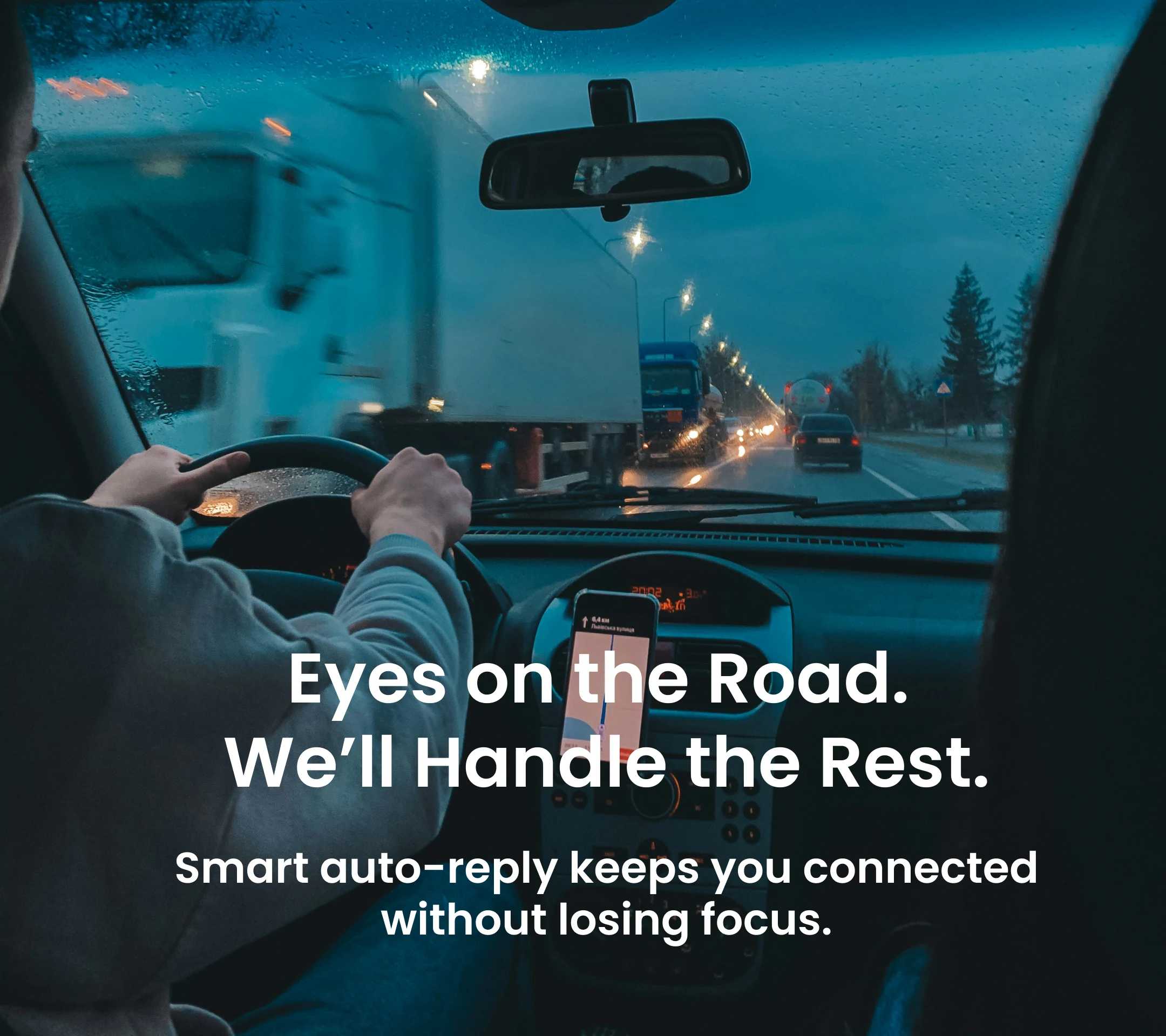 Safe Driving -Calls, SMS Reply screenshot