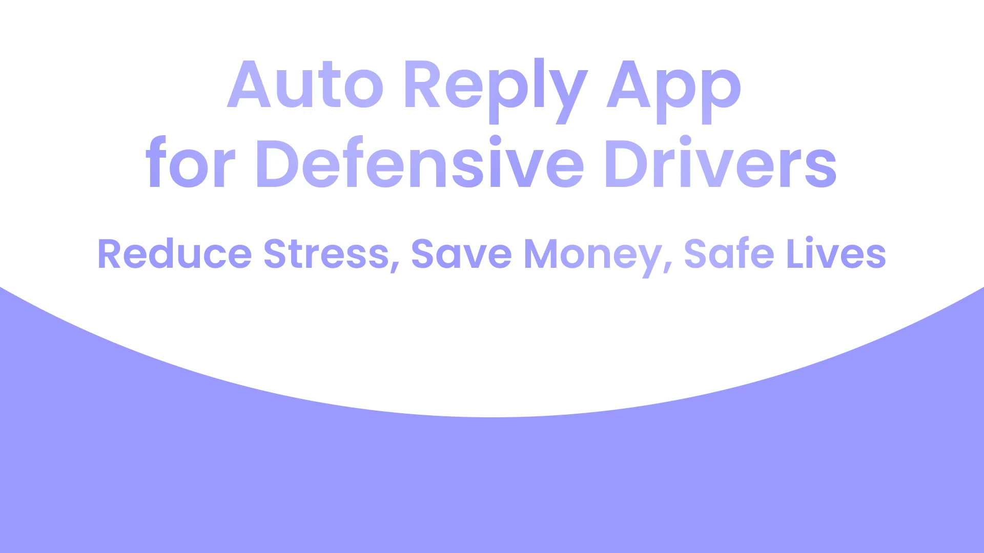Safe Driving -Calls, SMS Reply screenshot